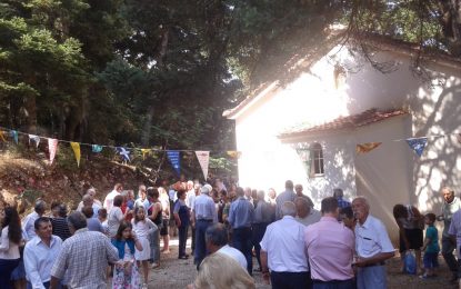 Γιορτάστηκε σήμερα η ετήσια μνήμη του Αγίου Νικοδήμου του Αγιορείτου στο Λόπεσι Κουνινάς