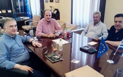 Επίσκεψη Γιώργου Μαυραγάνη στο Επιμελητήριο Αχαΐας