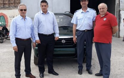 Παραδόθηκε το jeep Grand Vitara από τον Δήμο μας στην Ο.Π.Κ.Ε