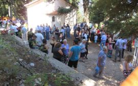 Με λαμπρότητα η Ιερά Πανήγυρις του Αγίου Νικοδήμου του Αγιορείτου στο Λόπεσι Αιγιαλείας