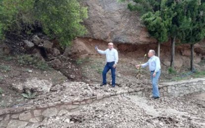 Έργο για την αντιμετώπιση των επικίνδυνων κατολισθήσεων στο Μέγα Σπήλαιo