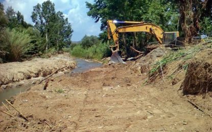 Εργασίες για καθαρισμό ρεμάτων και ποταμών της Περιφέρειας Δυτικής Ελλάδας