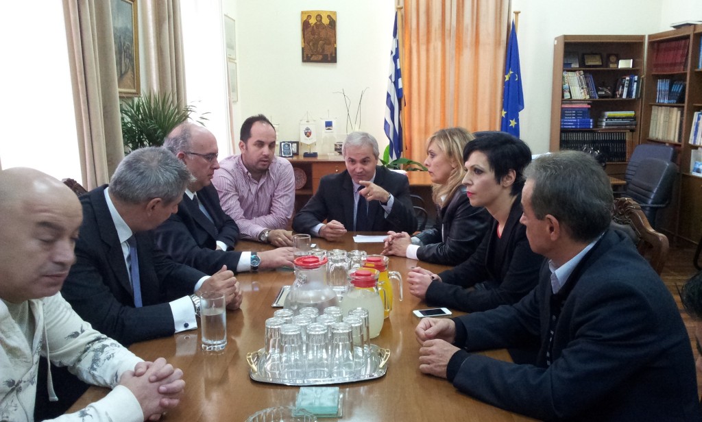 Στο Δημαρχείο Αιγιάλειας ο Υφυπουργός Υποδομών κ. Μιχάλης Παπαδόπουλος
