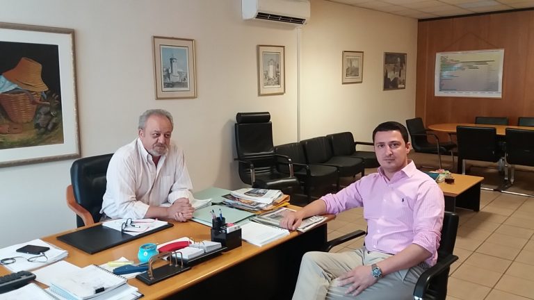 Στον ΕΛΓΑ για τις αποζημιώσεις ο Αντιπεριφερειάρχης Αγροτικής Ανάπτυξης Π. Μπράμος