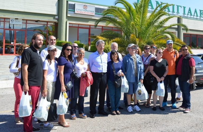 Επίσκεψη αμερικανών δημοσιογράφων και bloggers της γαστρονομίας στην Αιγιάλεια