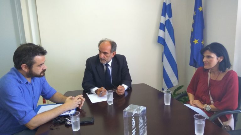Συνάντηση του Απ. Κατσιφάρα με το νέο Διοικητικό Συμβούλιο του Συλλόγου Πολιτικών Μηχανικών Αχαΐας