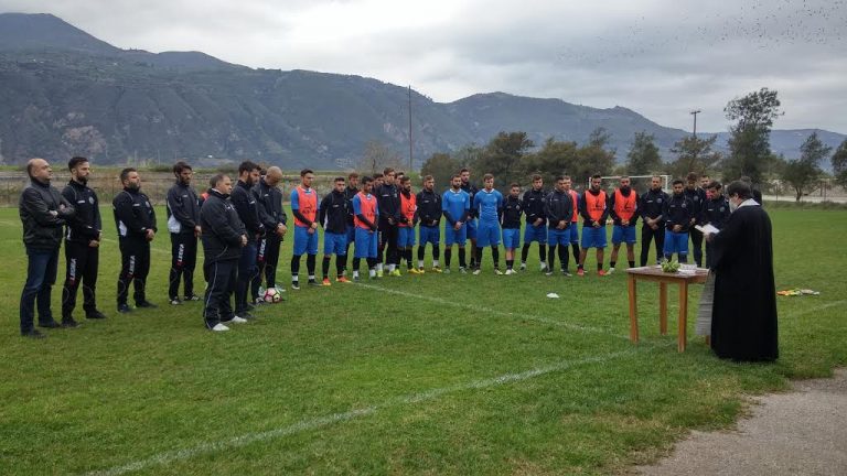 ΠΑΝΑΙΓΙΑΛΕΙΟΣ: Αγιασμός και προπόνηση χθες στο γήπεδο Τέμενης – Σήμερα υποδέχεται τα Χανιά