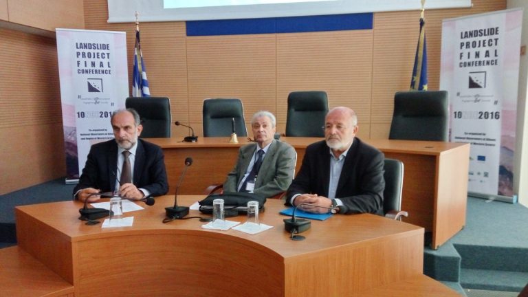 Η συμμετοχή της κοινωνίας καταλύτης στην πρόληψη κατολισθήσεων – Στην Περιφέρεια Δυτικής Ελλάδας το τελικό συνέδριο του έργου Landslides