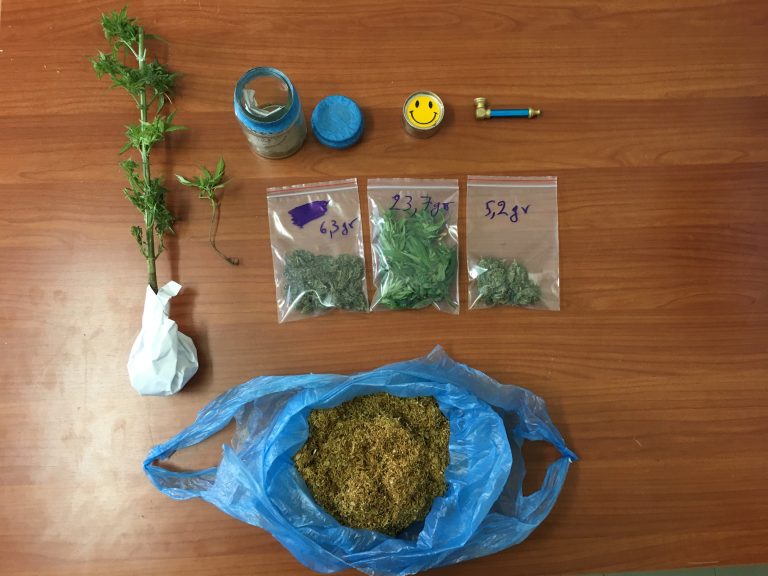 Συνελήφθη 56χρονος ημεδαπός για κατοχή ναρκωτικών και λαθραίου καπνού στο Μεσολόγγι
