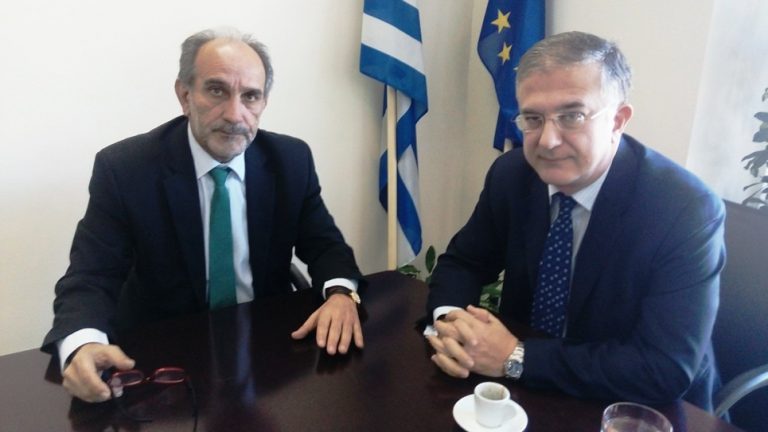 Συνάντηση είχε ο πρώην Υφυπουργός Οικονομικών, Γιώργος Μαυραγάνης με τον Περιφερειάρχη Δυτικής Ελλάδας, Απόστολο Κατσιφάρα