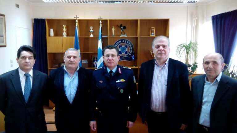 Εθιμοτυπική επίσκεψη του Συνδέσμου Αποστράτων Συνταξιούχων Σωμάτων Ασφαλείας Αιγιαλείας στη Γενική Περιφερειακή Αστυνομική Διεύθυνση Δυτικής Ελλάδας