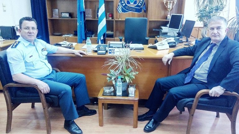 Επαφές Γιώργου Μαυραγάνη με την τοπική ΕΛ.ΑΣ.