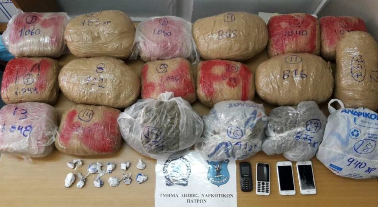 17χρονος και 16χρονος είχαν θάψει ναρκωτικά στο έδαφος – Κατασχέθηκαν 17 κιλά κάνναβης και 65 γρ. ηρωίνης
