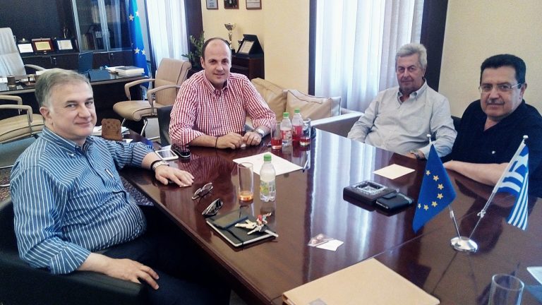 Επίσκεψη Γιώργου Μαυραγάνη στο Επιμελητήριο Αχαΐας