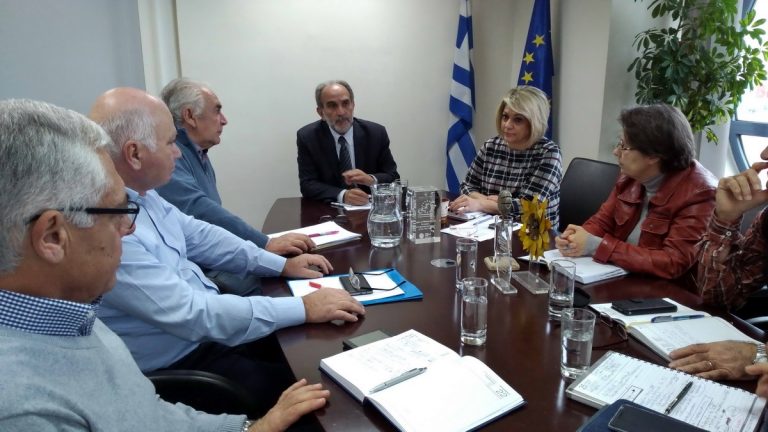 Σύσκεψη εργασίας του Περιφερειάρχη Απόστολου Κατσιφάρα με τους Γενικούς Διευθυντές της Περιφέρειας Δυτικής Ελλάδας