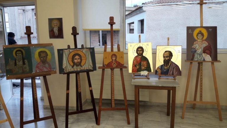 Στο Κέντρο Νεότητος «Νέοι Ορίζοντες» θα… χτυπά μέχρι το Σάββατο   η «καρδιά» της Βυζαντινής Αγιογραφίας