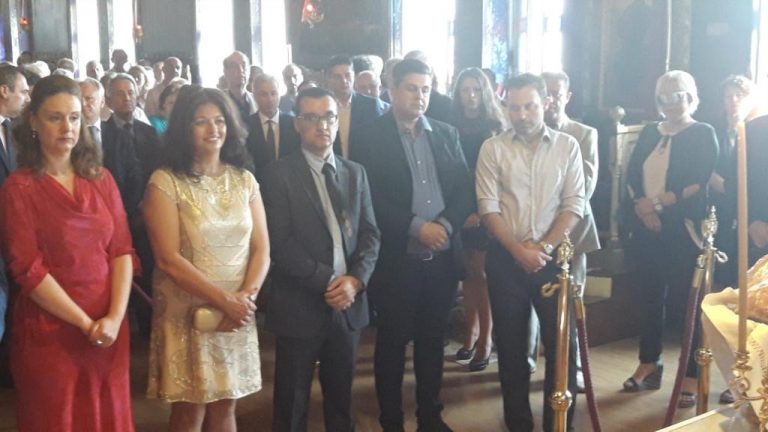 Προεξάρχοντος του Σεβασμιωτάτου Μητροπολίτου κ. Αμβροσίου η σημερινή Θεία Λειτουργία στο Ιερό Προσκύνημα Παναγίας Τρυπητής για την εορτή του Αγίου Πνεύματος