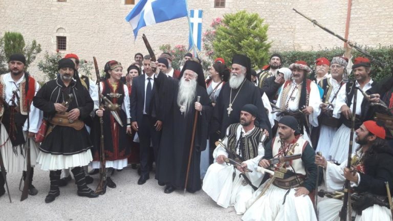 Συγκίνηση στον εορτασμό των 191 ετών από τη νικηφόρα Μάχη του Μεγάλου Σπηλαίου