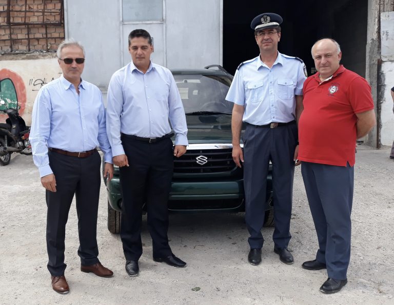 Παραδόθηκε το jeep Grand Vitara από τον Δήμο μας στην Ο.Π.Κ.Ε