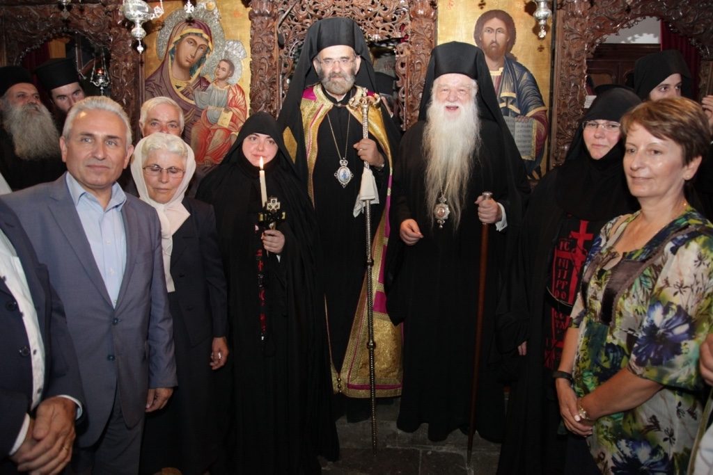 Μεγαλοσχημία Μοναχής στην Ιερά Μονή Παναγίας Μακελλαριάς