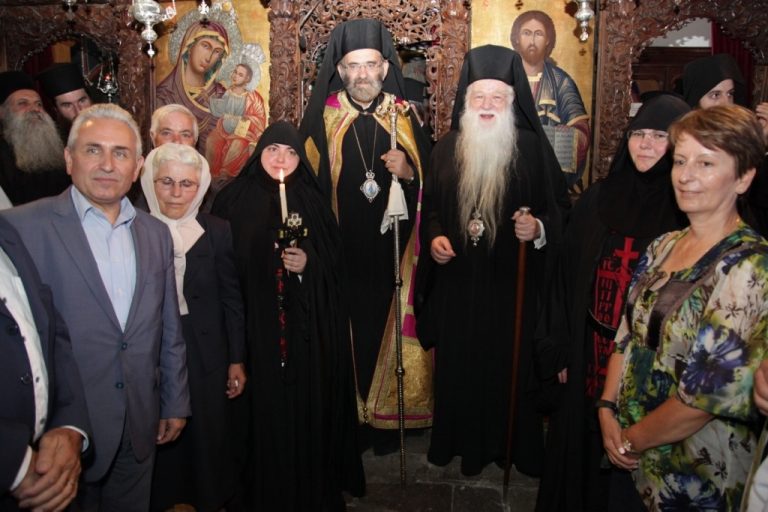 Μεγαλοσχημία Μοναχής στην Ιερά Μονή Παναγίας Μακελλαριάς