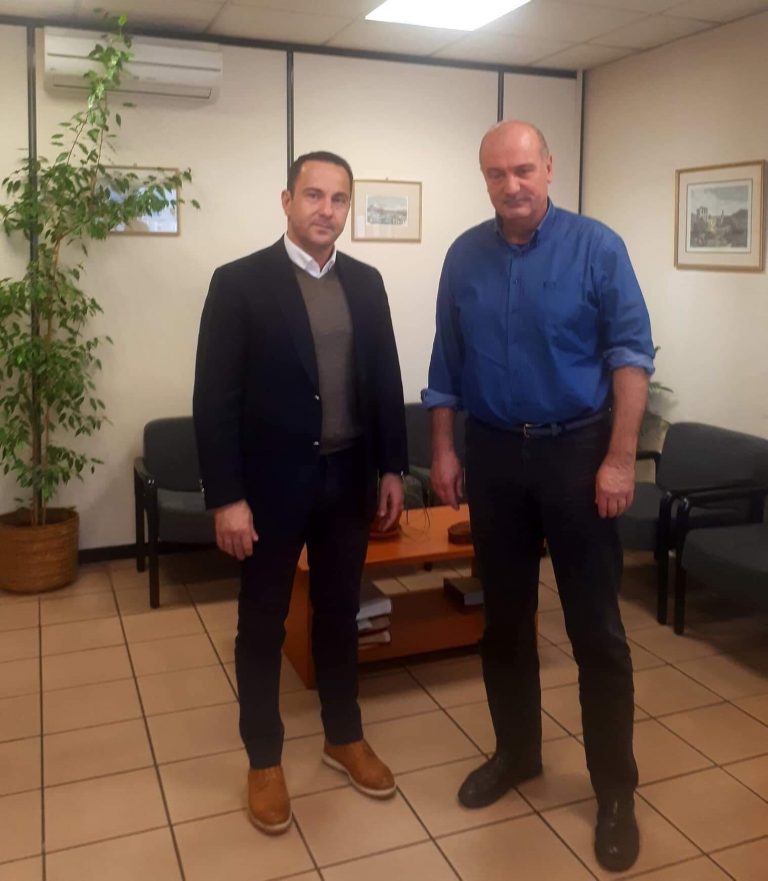 Συνάντηση Αντιπεριφερειάρχη Αγροτικής Ανάπτυξης με τον Πρόεδρο του ΕΛΓΑ