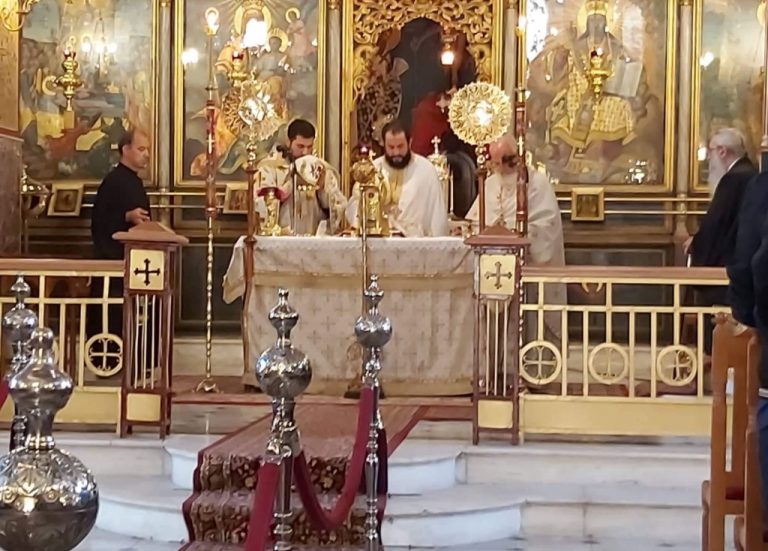 Τελέστηκε η  αρχαιοπρεπής Θεία Λειτουργία του Αγίου Ιακώβου του Αδελφοθέου στη Φανερωμένη Αιγίου