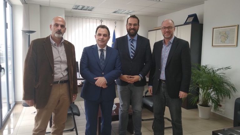 Συνάντηση  Φαρμάκη με τον Υφυπουργό Ψηφιακής Διακυβέρνησης, Γ. Γεωργαντά
