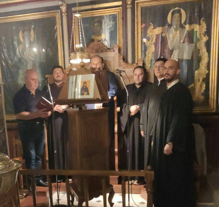 Με θρησκευτική ευλάβεια η καθιερωμένη Ιερά Αγρυπνία του Συλλόγου Ιεροψαλτών Αιγιαλείας