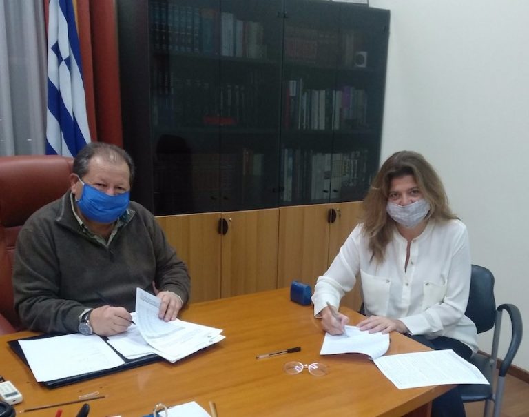 Υπεγράφη η σύμβαση έργου για τη διαμόρφωση των Παλαιών Σφαγείων Αιγίου