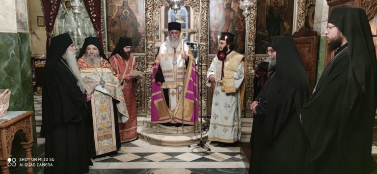 Κουρά μοναχού στην Ιερά Μονή Ταξιαρχών Αιγιαλείας
