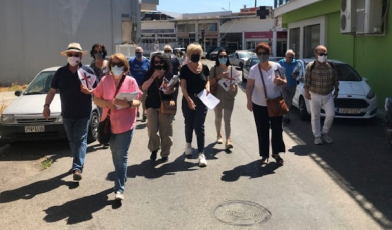 Εξόρμηση κλιμακίου μελών του ΣΥΡΙΖΑ στο Αίγιο