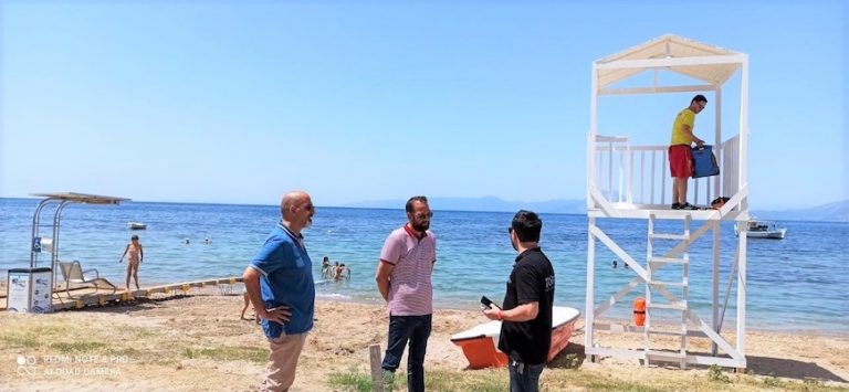 Ισότιμη πρόσβαση για όλους στις παραλίες της Δυτικής Ελλάδας