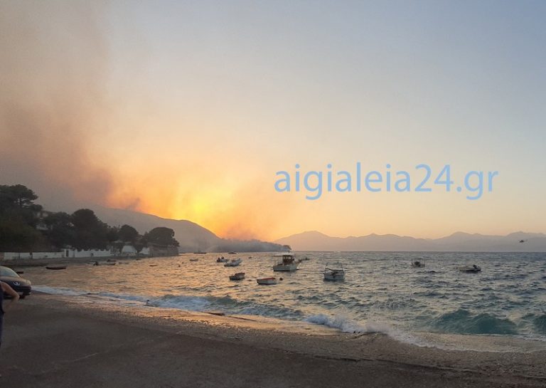 Παροχή βοήθειας στους πυρόπληκτους από το Δήμο Αιγιάλειας και την Ιερά Μητρόπολη