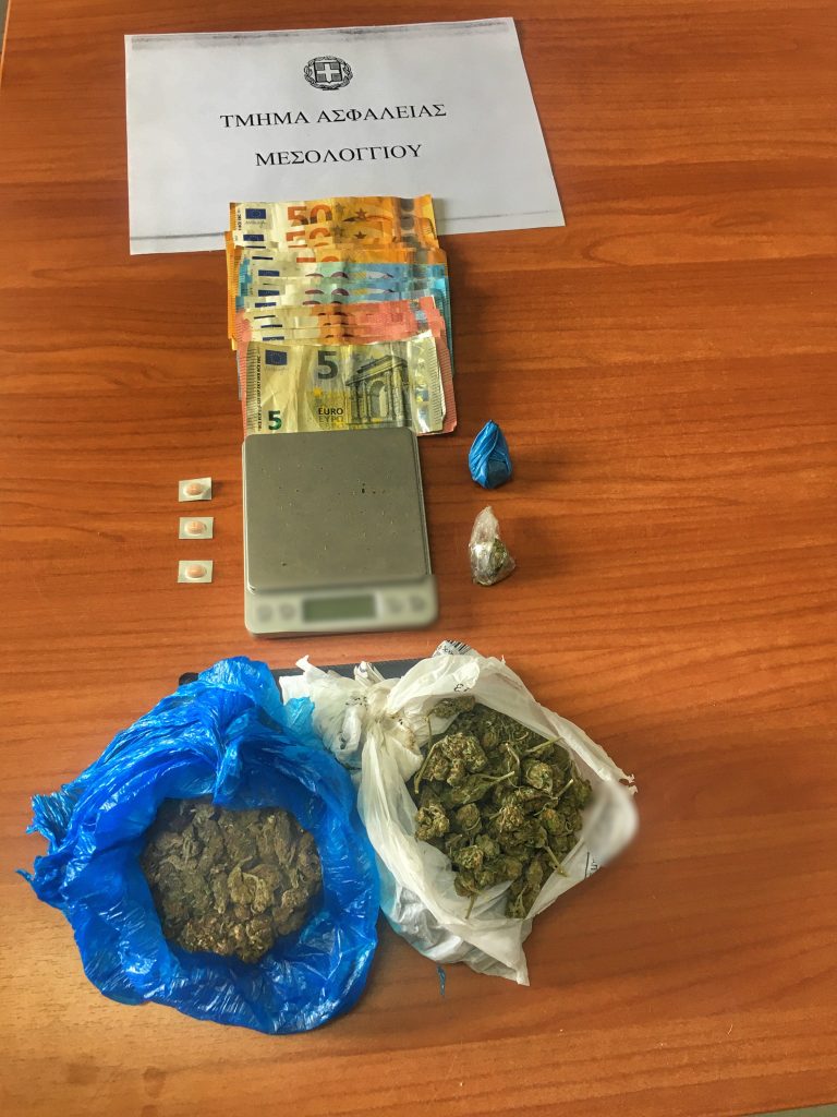 Μεσολόγγι: Συνελήφθη άνδρας στο για διακίνηση ναρκωτικών