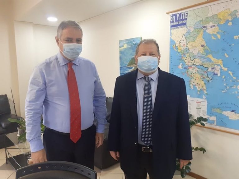 Συνάντηση Δημάρχου Αιγιαλείας με τον διοικητή της 6ης ΥΠΕ, για ζητήματα του Γενικού Νοσοκομείου Αιγίου