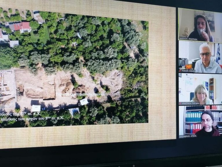 Ζαΐμης: Συνεχίζονται οι εργασίες στον Ναό Ελικωνίου Ποσειδώνα στα Νικολέικα Αιγίου