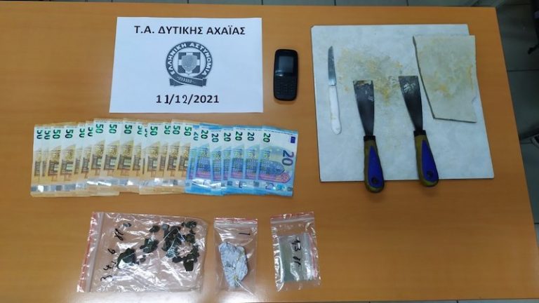 Συνελήφθη διακινητής ηρωίνης στα Σαγέικα Αχαΐας