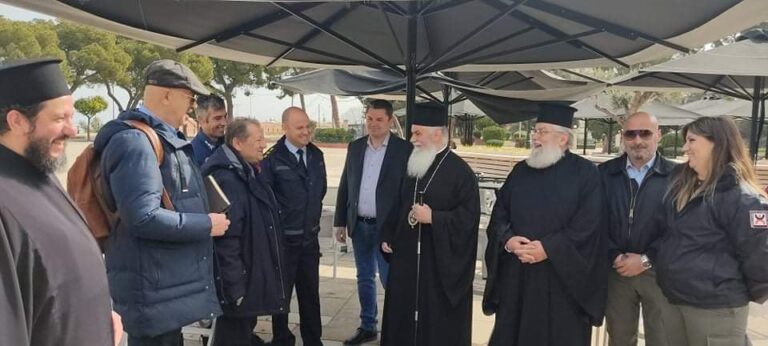 Συνάντηση Ιερωνύμου – Καλογερόπουλου για τις προετοιμασίες της φετινής γιορτής της Παναγίας Τρυπητής