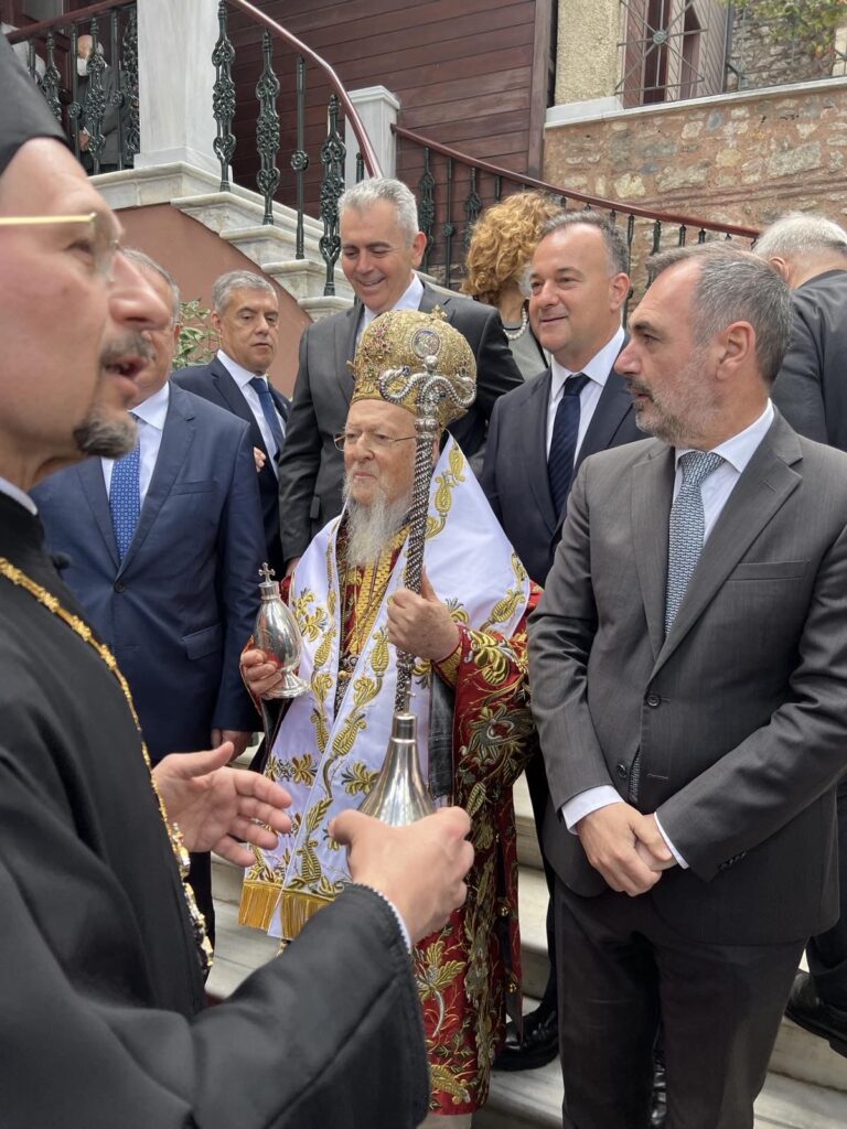 Στην Κωνσταντινούπολη για το Άγιο Μύρο ο Υφυπουργός Εξωτερικών Αν. Κατσανιώτης