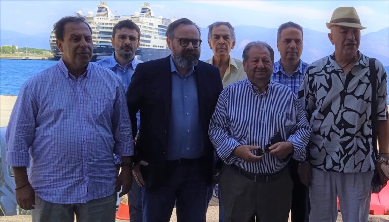 Το μέλλον της λιμενικής ζώνης Αιγίου, στην επίσκεψη του Γ.Γ. Λιμενικής Πολιτικής