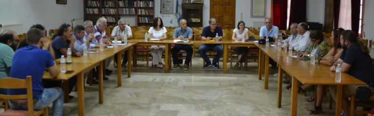 Σύσκεψη Σ.Π.Ο.Α.Κ για τον Κορινθιακό Κόλπο