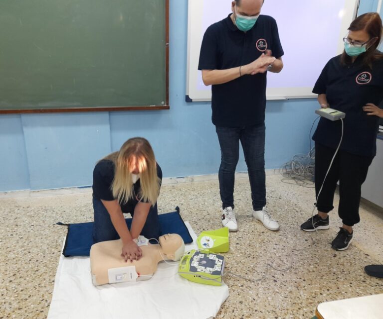 Σεμινάριο Πρώτων Βοηθειών στο 2ο Γυμνάσιο Αιγίου