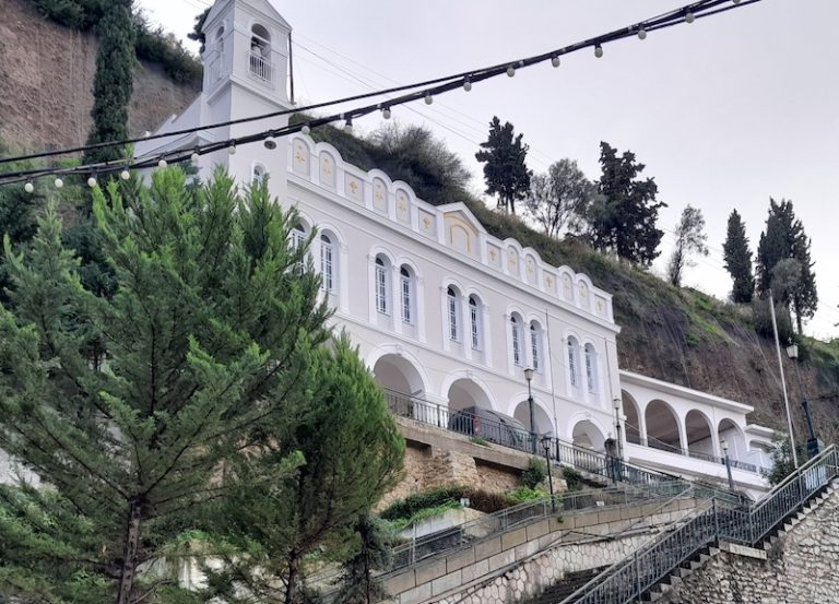 Στην τελική ευθεία η αποκατάσταση του Ιερού Προσκυνήματος Παναγίας Τρυπητής στο Αίγιο