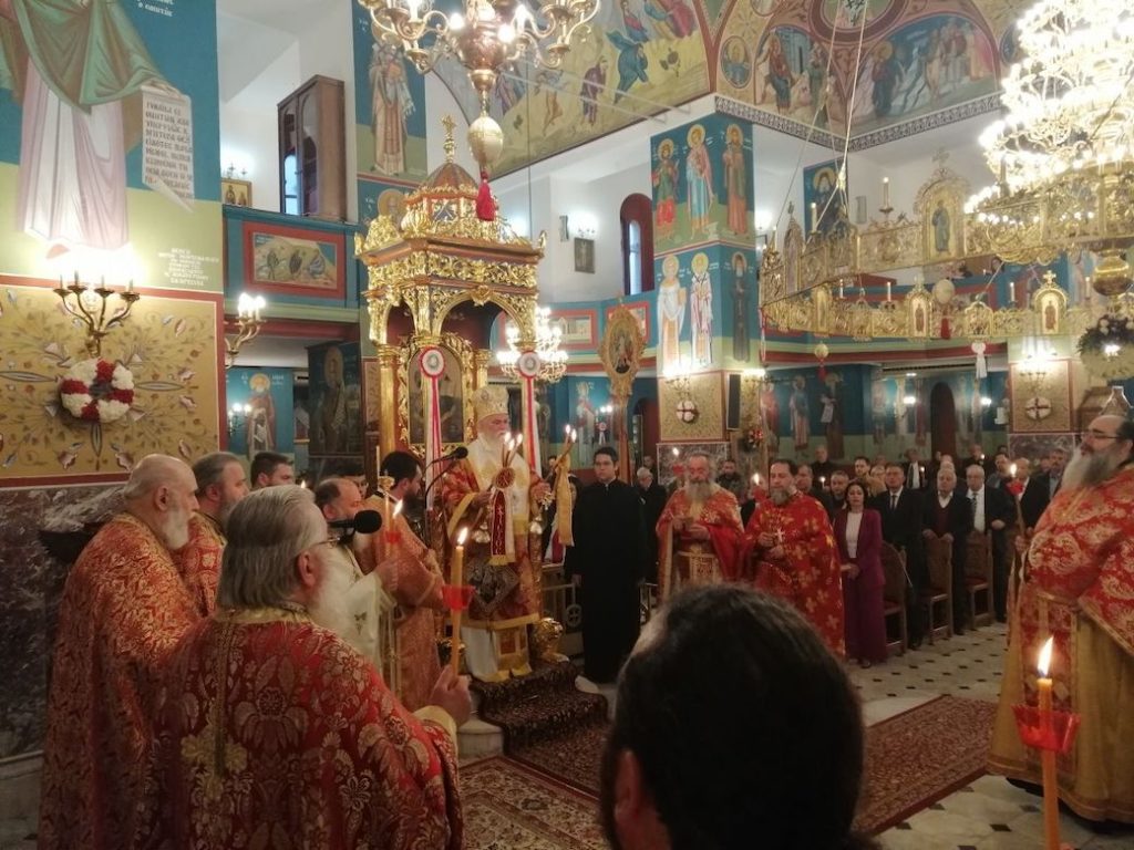 Με εκκλησιαστική λαμπρότητα και ιεροπρέπεια ο Εσπερινός της Αγάπης