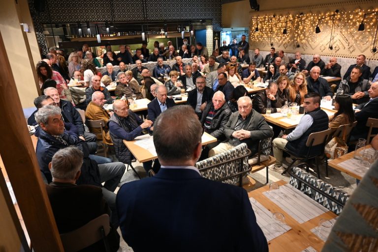 Μαρίνος Σκανδάμης : Εντυπωσιακή συγκέντρωση στο Αίγιο