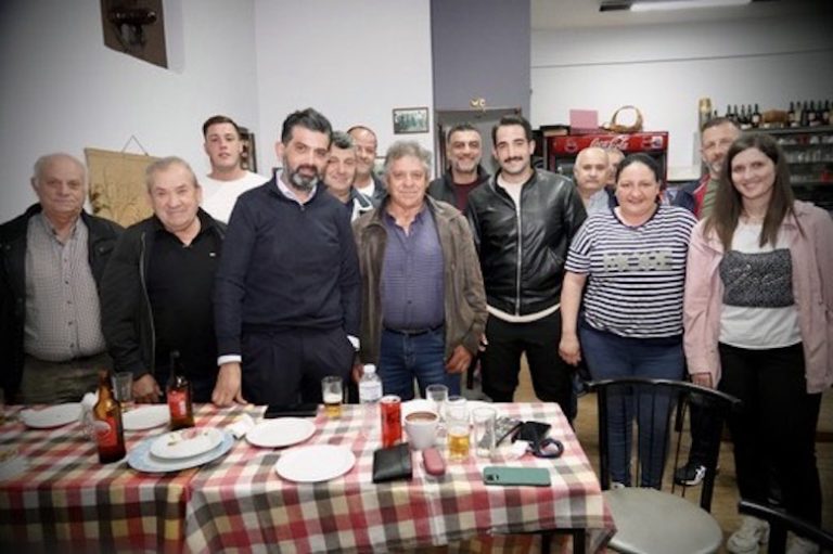 Νίκος Σπηλιόπουλος: Επίσκεψη στο Δ.Δ. Καλαμιά Ακράτας