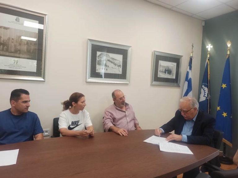 Υπεγράφη η σύμβαση για το έργο «βελτίωση του δρόμου  Λουσοί-Λιθαράκια-Λεύκα του Δήμου Καλαβρύτων»