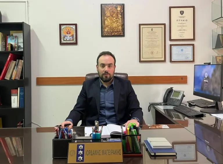 Ευχαριστήριο Δημάρχου Αιγιάλειας προς το Διοικητή Ασφάλειας Αιγιάλειας σχετικά με την εξιχνίαση της υπόθεσης της “Παναγίας Τρυπητής” Αιγίου
