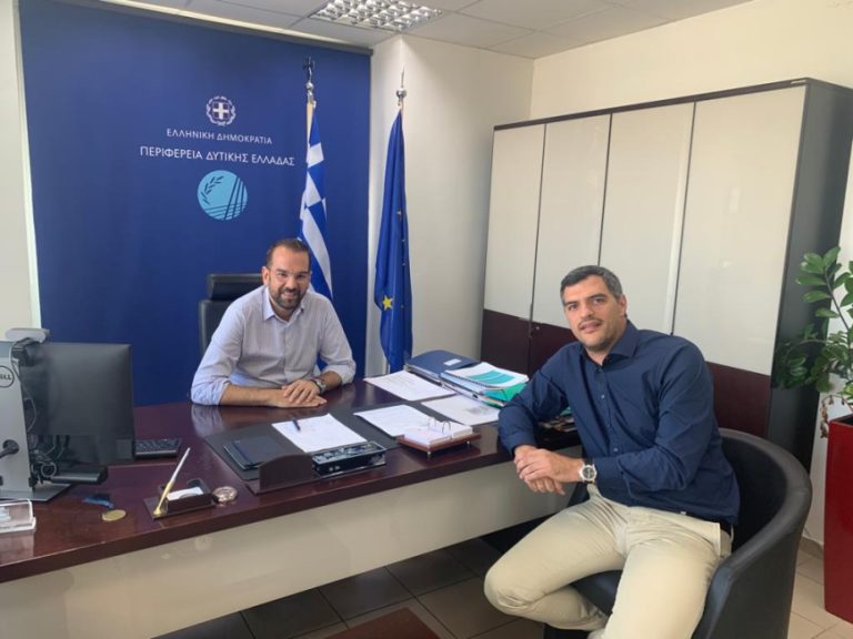 Συνάντηση Ανδρέα Τσώκου με τον Περιφερειάρχη Δυτικής Ελλάδας Νεκτάριο Φαρμάκη